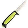 Morakniv Craftline Basic 511 High Carbon Steel Fixed Blade Utility Knife and Combi-Sheath, 3.6-Inch Blade