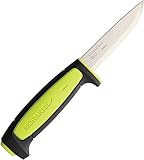 Morakniv Craftline Basic 511 High Carbon Steel Fixed Blade Utility Knife and Combi-Sheath, 3.6-Inch Blade