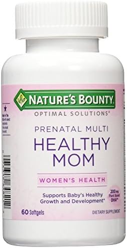 Nature's Bounty Optimal Solutions Healthy Mom Prenatal Multi, 60 ct (3 Pack)