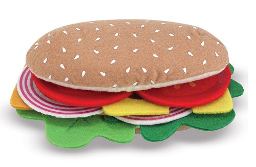Melissa & Doug 13954 Felt Food Sandwich Set