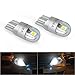 2pcs White Extremely Bright T10 LED Bulb 194 168 3030 Chipset SMD W5W LED Wedge Light 1.5W 12V License Plate Light Turn Light Signal Light Trunk Lamp Clearance Lights Reading lamp