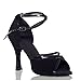 Miyoopark KL194 Women's Cross Strap Buckle Suede Leather Latin Salsa Tango Wedding Sandals