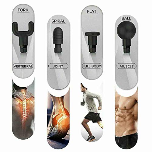 vmree Phoenix A2 Massage Gun for Athletes +5 Pc Massage Tips, Percussion Deep Tissue Massager, Muscle Massage Device Vibrating Relaxing Machine for Back Foot Neck Shoulder Legs