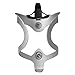 Ibera Bicycle Lightweight Aluminum Water Bottle Cage, Silver
