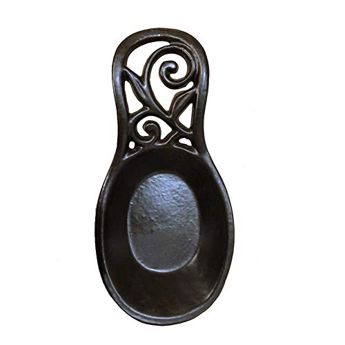 Spoon Rest Vintage Metal Kitchen Spoon Rest, Cast Iron for Cooking Home