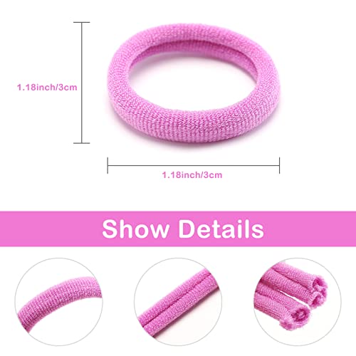 200PCS Baby Toddler Hair Ties, Multicolor Hair Ties, No Crease Hair Elastics Small Ponytail Holders Hair Ties for Kids Girls