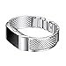 bayite For Fitbit Charge 2 Bands, Replacement Bands Metal Bracelet Bangle for Fitbit Charge 2 Adjustable Silver 5.5