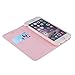Nouske iPhone 6 Plus/6s Plus 5.5 inch Flip Folio Wallet Stand up Credit Card Holder Leather Case Cover Holster/Magnetic Closure/TPU bumper/360 Full Body Protection, Rose Gold
