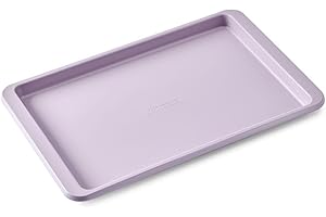 KitchenAid 10 x 15-in Nonstick Swiss Engineered Aluminized Steel Baking Sheet, Dishwasher Safe, Wildflower