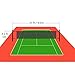 RAPICCA Volleyball Net for Indoor or Outdoor Sports Backyard Schoolyard Pool Beach Volleyball Replacement Net for Tournament or Championships (32 FT x 3 FT) Poles Not Included