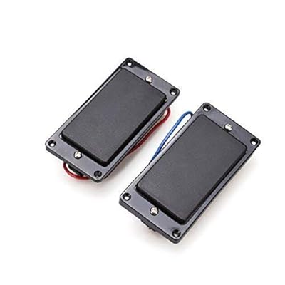 FOXNOVO Professional Sealed Humbucker Pickups Set for Gibson Epiphone Les Paul Guitars (Black)