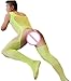 HIMEALAVO Male Lingerie Transparent Open Crotch Bodystocking it Catsuit Men
