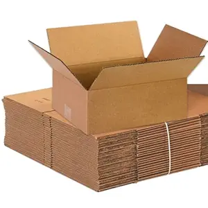 BOX USA B13105 Flat Corrugated Boxes, 13