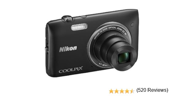 Nikon Coolpix S3500 - Cámara compacta de 20.1 MP (Pantalla de 2.7 ...