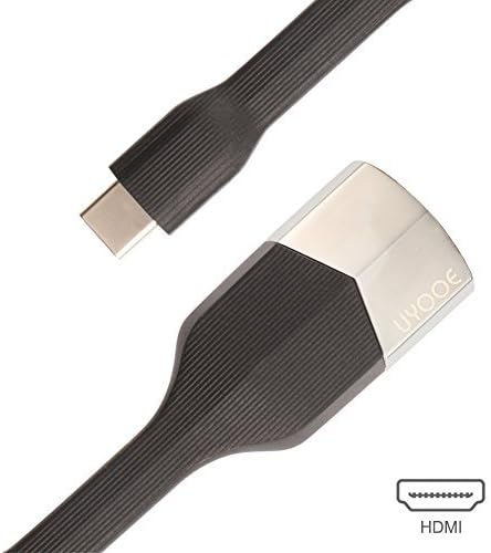 USBC to HDMI Adapter,UYOOE Type USB-C to HDMI Adapter 4k Converter Black