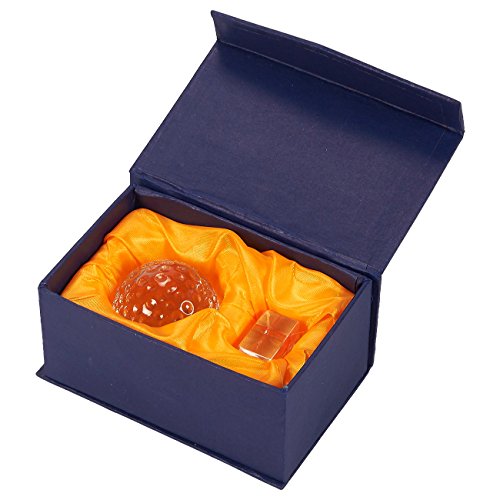 image for Juvale Golf Trophy - Sports Award Trophy Small Optical Crystal Golf Ba