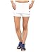 Nike Women's Court Pure Tennis Skirt, White/Black, Medium 2