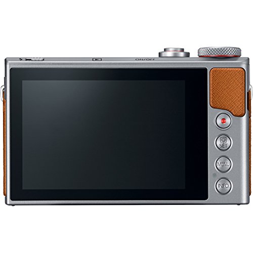 Canon-PowerShot-G9-X-Mark-II-1-201MP-4x-Zoom-Silver-Digital-Camera-Two-Pack-NB-13L-Spare-Batteries-Accessory-Bundle