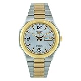 Seiko Men's SNKK62 Two Tone Stainless Steel Analog with Silver Dial Watch