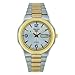 Seiko Men's SNKK62 Two Tone Stainless Steel Analog with Silver Dial Watch