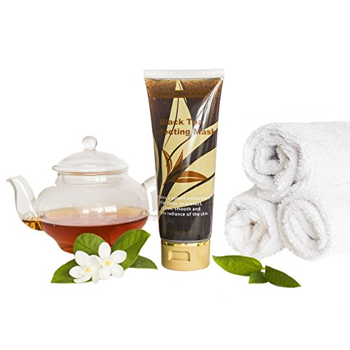 Black Tea Perfecting Facial Mask, Evens Skin Tone, Reduces Pores & Wrinkles. Moisturizing, Improves Overall Complexion, Best Antioxidant, Anti-Aging, Cooling Treatment. Cleans & Soothes Face - Thumbnail 3