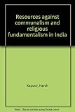 Image de Resources against communalism and religious fundamentalism in India