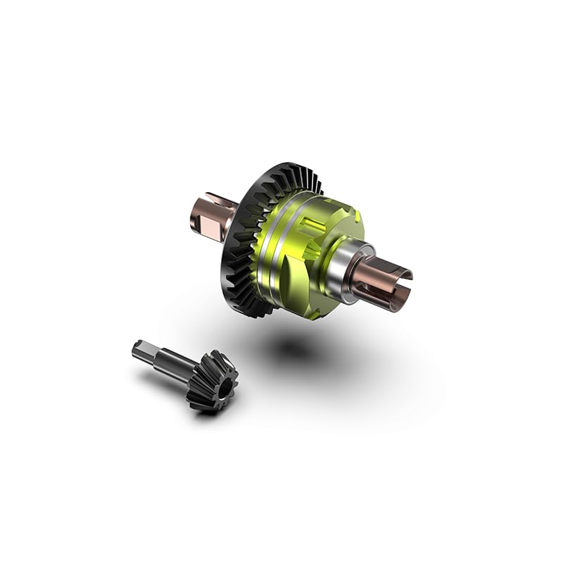 Photo 1 of RIAARIO RZ001B-C & XTS-F10 RC Truck Differential (Aluminum Alloy + CNC Gear 34T + S2) + 11TCNC Active Gear