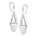 Silpada 'Good Shape' Cut-Out Hinged Drop Earrings in Sterling Silver
