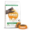 Iams Vitality – Croquettes Premium Chats Adultes 100% Complètes et équilibrées – A l’Agneau – Sans OGM Colorant Arôme…