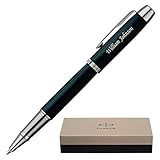 Dayspring Pens | Personalized PARKER IM Black Chrome Trim Rollerball Pen with Case. Custom Engraved Fast!