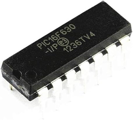 BELONG 1PCS PIC16F630-I/P 16F630 DIP-14 Flash 14-pin MC DIP14 8-bit Microcontroller