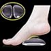 Kalevel Compression Arch Support Sleeves Sock Silicone Adhesive Arch Support Insoles Gel Pads for Flat Feet Plantar Fasciitis (Khaki Set, 2 Pairs)