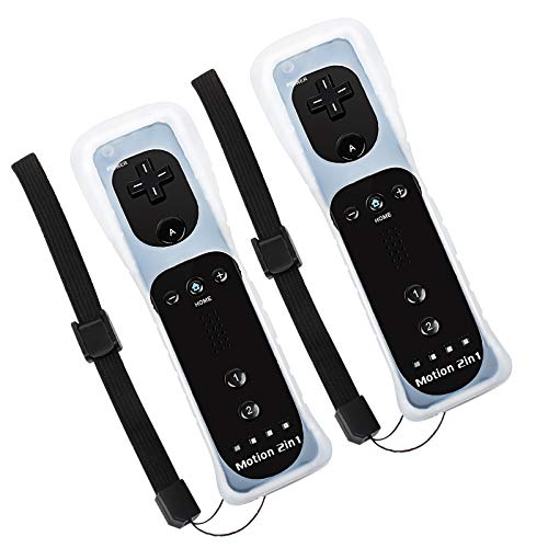 TURPOW Wii Remote Controller with Motion Plus Compatible with Nintendo Wii, Wii U Console with