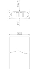 Guyker Two-Way Radius Sanding Block for Fret