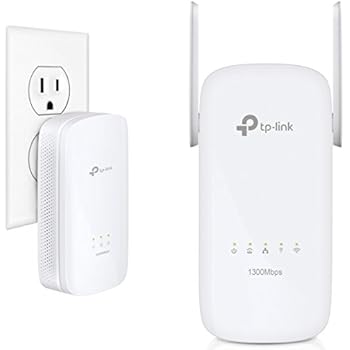 TP-Link AV1300 / AC1350 Gigabit Powerline AC Wi-Fi Kit | HomePlug AV2 Technology w/ Beamforming | Plug, Pair, and Play (TL-WPA8630 KIT V2)