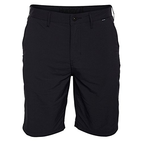 Hurley Men's Dry-Fit Chino Walkshorts, Black, 36