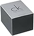 Calvin Klein Women's K1Y23120 'Exquisite' Silver Dial Stainless Steel Medium Bangle Watch