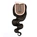 BLISSHAIR 100% Virgin Human Hair Lace Closure 3,5 X 4 Middle Part Body Wave (14inch)