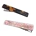 4 Mini Rectangle Marble Pattern Hair Duckbill Alligator Clip Set Accessories Women Girls