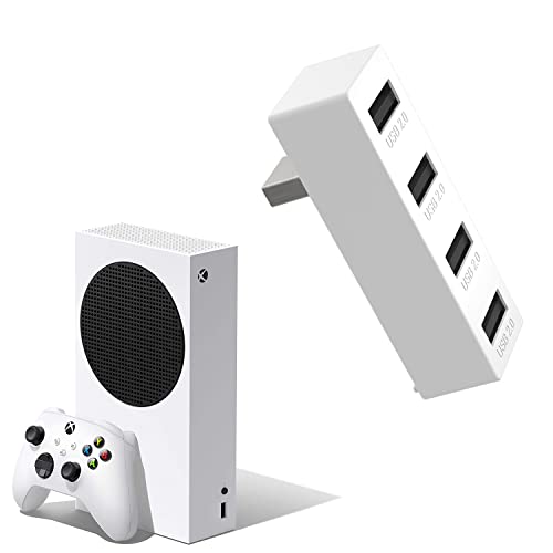 Cenxaki USB Hub Extender 2.0 for Xbox Series S, 4