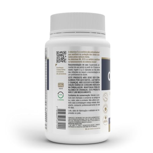 Ômegafor Memory (60 caps), Único, VitaFor | Ômega 3-TG, Fosfatidilserina, Colina, Vitaminas e Minerais