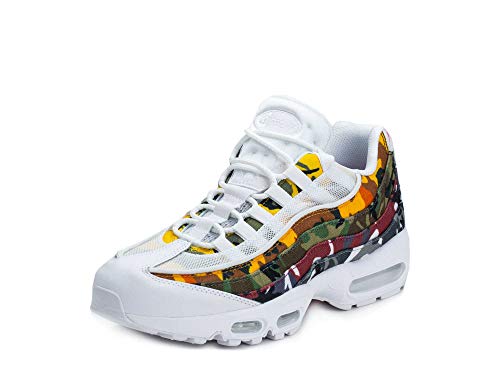 NIKE Mens Air Max 95 ERDL Party White/Multi-Color