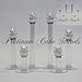 Cake Stand Glass Candle Votive Set 6 Tier (Style V134)
