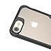 Marvotek ZY101705 Protective Case, iPhone 7/8, Ultra Thin Protecting Rubber Frame Crystal Clear Back Phone - Black