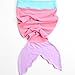 Ibestuff Luxury Mermaid Tail Blanket Soft Polar Fleece Children Sleeping Bags Gift for Kids(Pink)