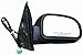 FOCOPO 335-5410R3EFH Replacement Passenger Side Door Mirror Set (This product is an aftermarket product. It is not created or sold by the OE car company)