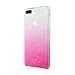 kate spade new york Protective Hardshell Case (1-PC Comold) for iPhone 8 Plus, iPhone 7 Plus & iPhone 6 Plus/6s Plus - Glitter Ombre Pink/Silver Glitter/Clear