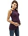 PattyBoutik Mama Halter Side Ruched Maternity Blouse