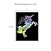 Horns and Unicorns: 10 Assorted Blank All Occasions Notecards Featuring Rainbow Galaxy Filled Mythical Creatures, with Envelopes. AM6826OCB-B1x10