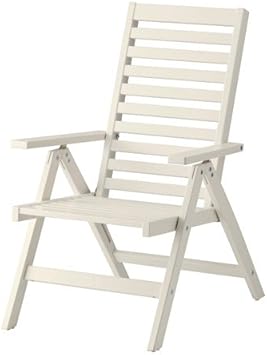 Amazon Com Ikea Reclining Chair Outdoor White Foldable White
